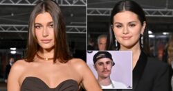 Selena Gomez and Hailey Bieber pose for photos together after Justin Bieber drama, sending fans into meltdown