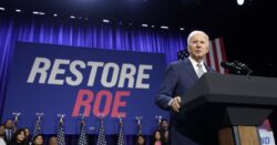 Joe Biden promises abortion rights law if Democrats win in midterm elections