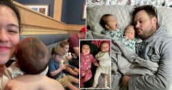 ‘Keeping up with laundry is hard’: Mum gives birth to second set of twins in two years