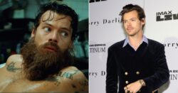 Harry Styles looks worlds away from usual clean-shaven self with mega beard in Music For A Sushi Restaurant video
