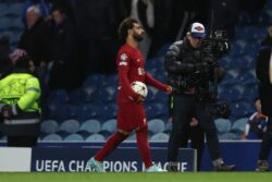 Mohamed Salah slammed for ‘sulking’ and snubbing Liverpool supporters after Rangers hat-trick