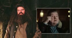 Robbie Coltrane’s last known film appearance saw him tearfully pay tribute to legacy of Harry Potter films: ‘I’ll not be here sadly, but Hagrid will’