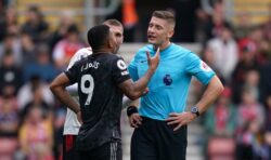 Gabriel Jesus reveals referee told him to go to ground after Arsenal miss out on penalty vs Southampton