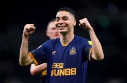 Jamie Carragher makes Jack Grealish dig after Miguel Almiron’s goal in Newcastle United’s win over Tottenham