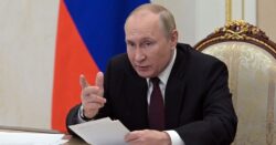 Putin appears to ‘fidget’ overseeing Russia’s nuclear exercise