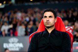 Arsenal boss Mikel Arteta reacts to Barcelona, Juventus and others dropping into Europa League