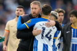 Graham Potter hits back at Brighton fans who booed after Chelsea defeat