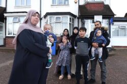 Family of eight separated between council homes on opposite sides of busy road