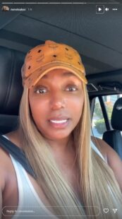 ‘It was very scary’: Real Housewives of Atlanta star Nene Leakes shares update after son Brentt, 23, suffers stroke and heart failure