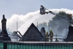 Primary school evacuated after horrifying fire rips through classrooms