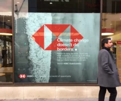 HSBC climate change adverts banned for ‘greenwashing’