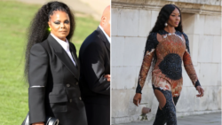 Janet Jackson and Naomi Campbell are absolute fashion queens at Alexander McQueen show in London