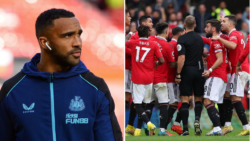 Callum Wilson reveals Man Utd star blasted the ‘standard of referees in this country’ and made penalty admission during Newcastle draw