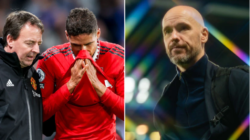 Erik ten Hag slams Chelsea fans for mocking injured Man Utd star Raphael Varane