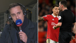 ‘Absolutely fantastic’ – Gary Neville hails Lisandro Martinez after Manchester United’s win over West Ham win