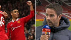 Jamie Redknapp claims Premier League teams are intimidated by Casemiro as Gary Neville rates Manchester United midfielder