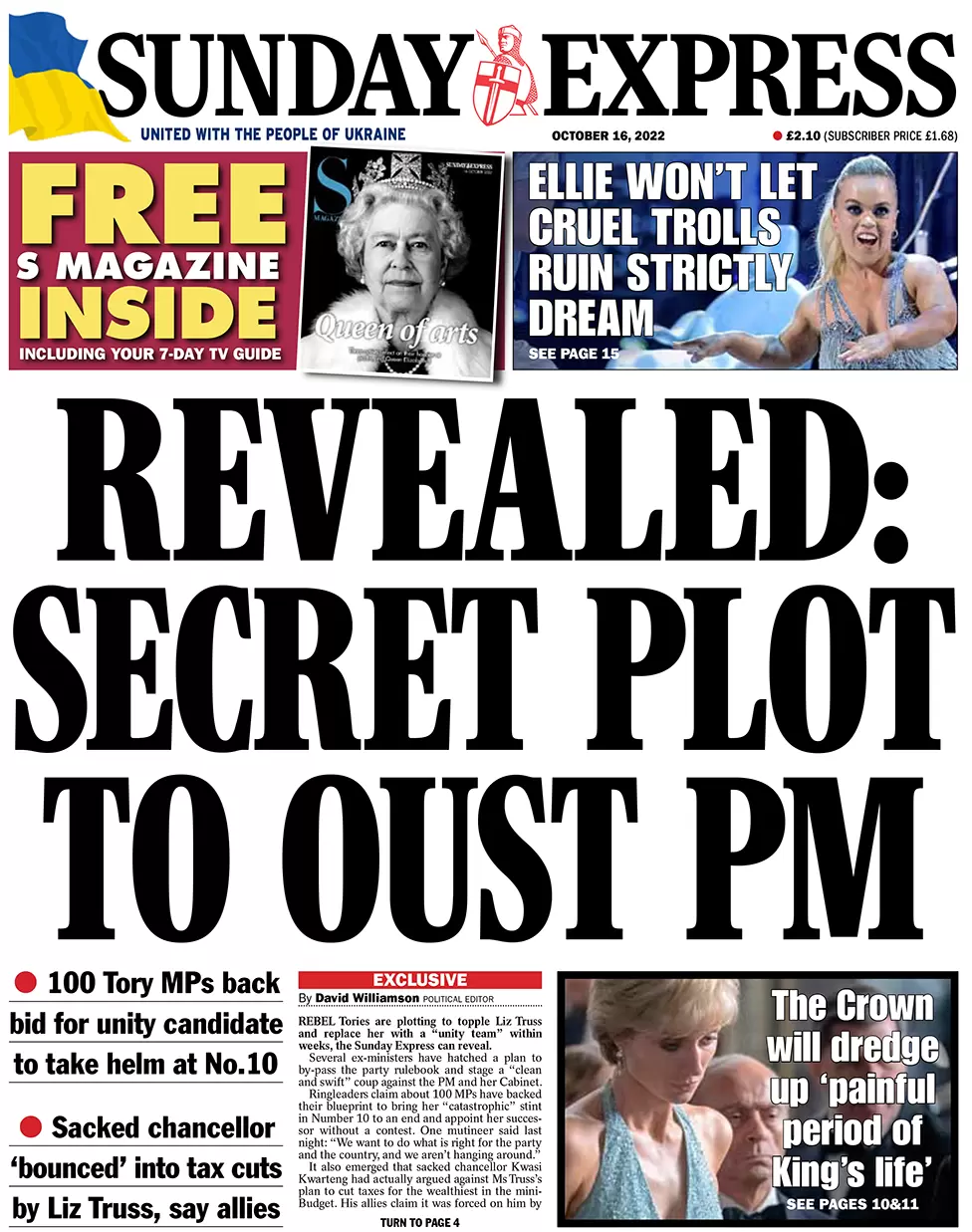 Sunday Express - Secret plot to oust PM Sunday Express - Secret plot to oust PM