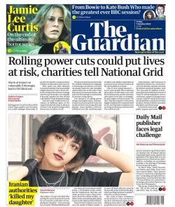 The Guardian – Rolling power cuts could put lives at risk, charities tell National Grid