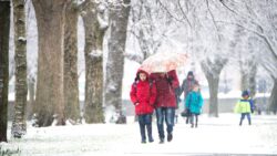 Exact areas snow forecast to fall this week with up to 4 inches set to pile up