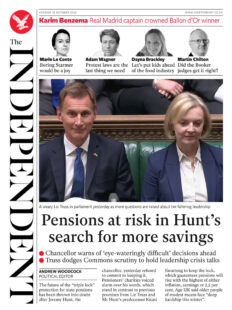 The Independent – Pensions at risk in Hunt’s search for more savings 