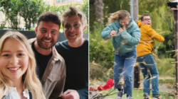 ‘Robron reunited!’ Emmerdale stars back together for Isobel Steele’s leaving party