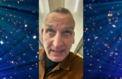 Christopher Ecclestone surprises Strictly’s Tyler West and Dianne Buswell with video message ahead of Doctor Who dance