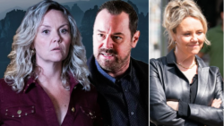 EastEnders spoilers: Mick left drowning after violent Janine fight in Danny Dyer’s Christmas exit