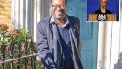 Kwasi Kwarteng puts on brave face morning after sacking mini-budget disaster