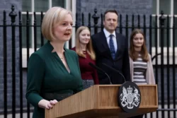 Liz Truss remains defiant in farewell speech as PM & says ‘brighter days are ahead’ before resigning to King Charles