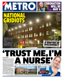 Metro – Lucy Letby trial: ‘Trust me, I’m a nurse’ 