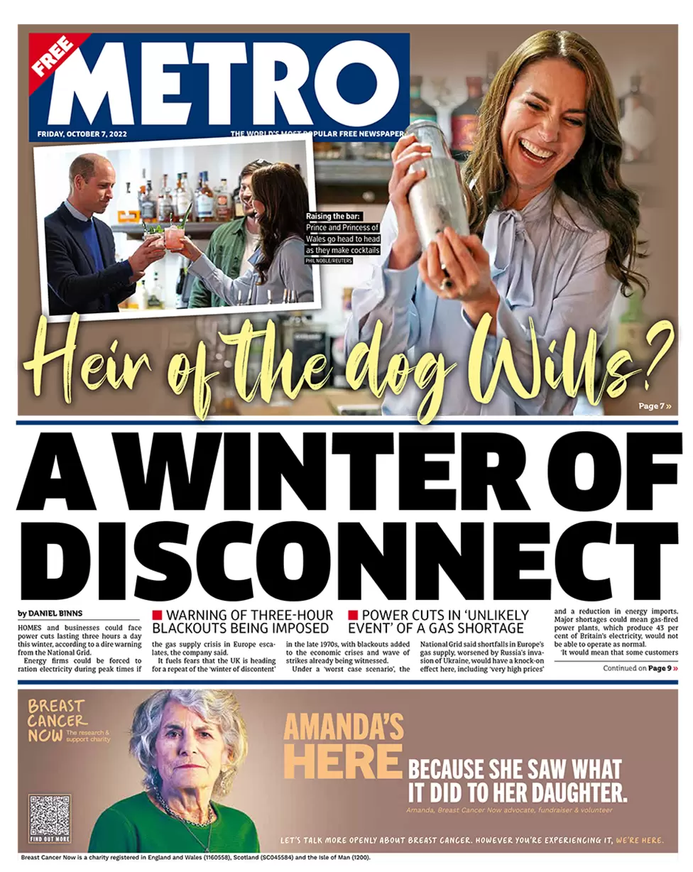 Metro - A winter of disconnect 