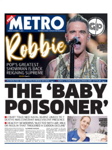 Metro – The Baby Poisoner – Lucy Letby trial