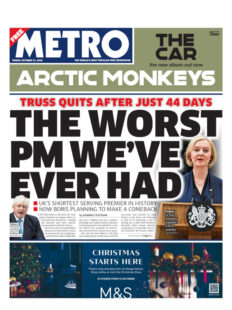 Metro – The worst PM we’ve ever had