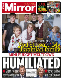 Daily Mirror – Mini-Budget meltdown: Humiliated