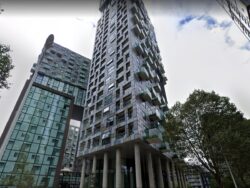 Man in 20s dies after falling from tower block in London