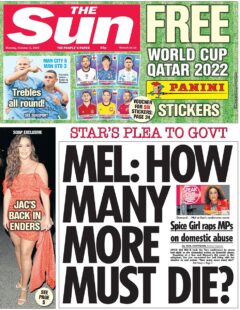 The Sun – Mel: How many more must die?