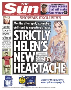 The Sun – Strictly Helen’s new heartache 