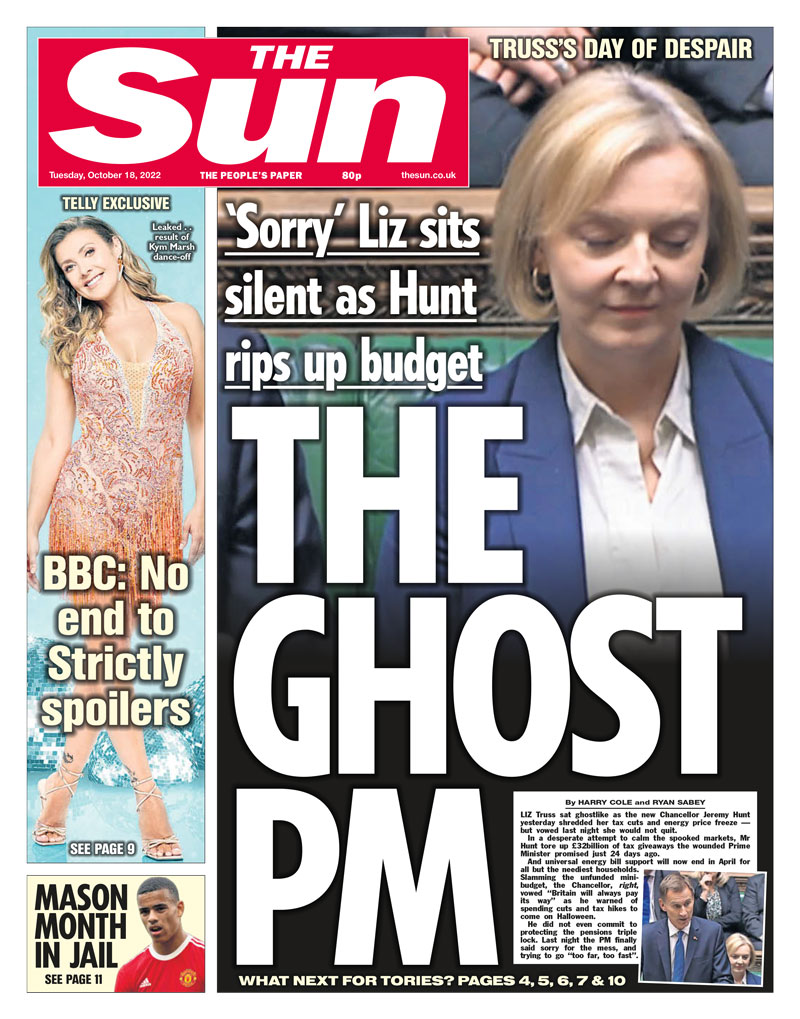 The Sun - The ghost PM