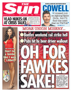 The Sun – Oh For Fawkes Sake