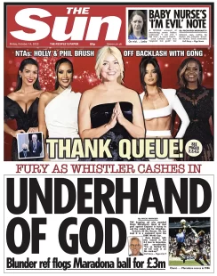 The Sun – Underhand of God