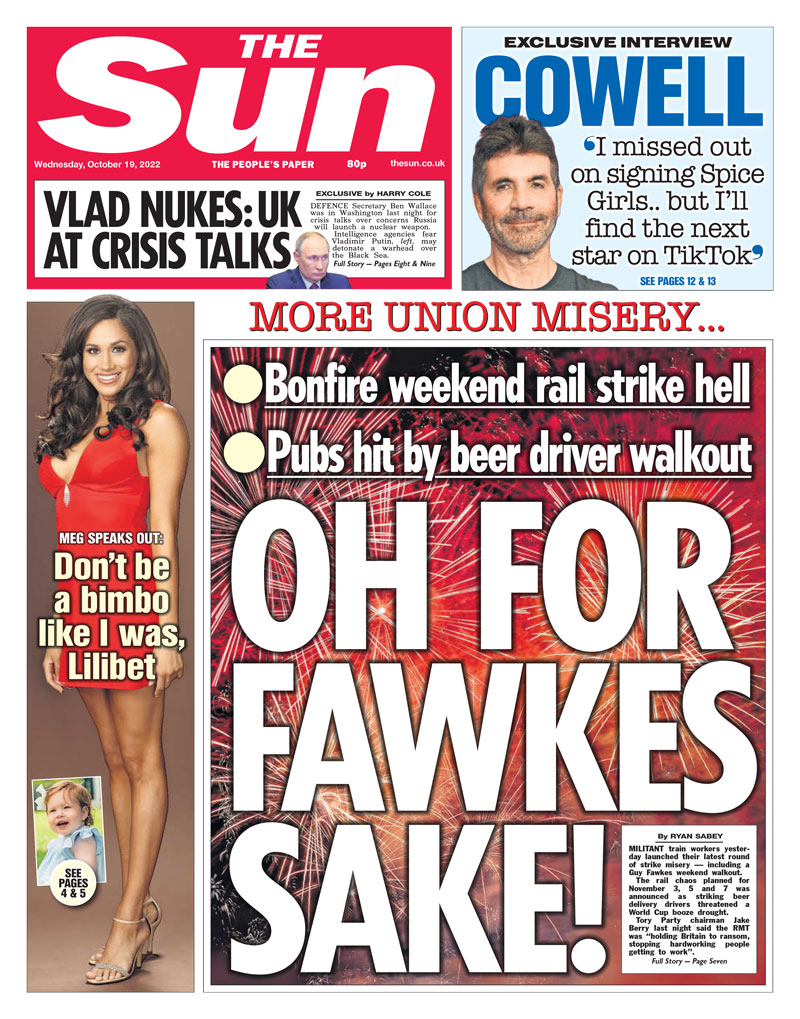 The Sun - Oh For Fawkes Sake