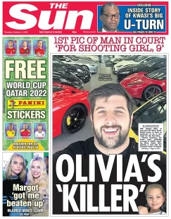 The Sun – Olivia’s ‘killer’