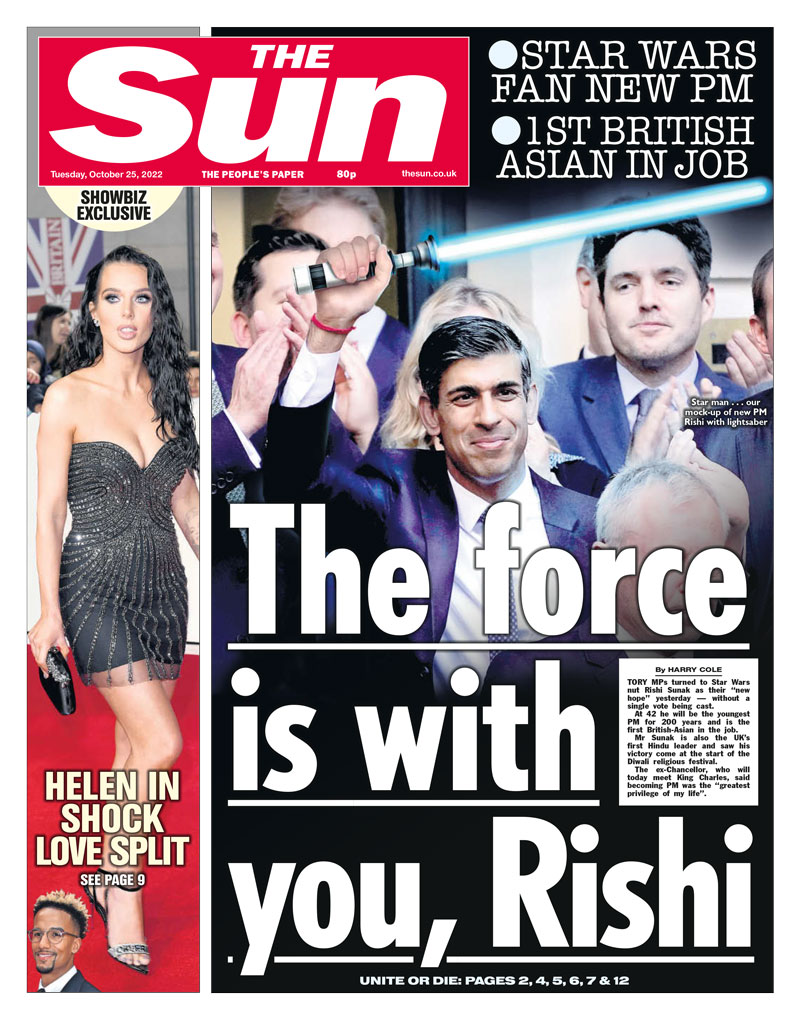 The Sun - The force is with you, Rishi