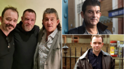 Three EastEnders legends reunite after a chance meeting