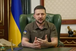 Russian tactics on eastern front ‘crazy’, says Zelensky