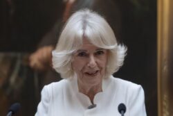 Ukraine’s First Lady joins Camilla at event to highlight violence against women