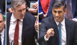 PMQs LIVE: Starmer poised to poke fun at Hancock’s trip down-under in Sunak showdown