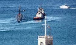 World’s largest nuclear submarine leaves Gibraltar to make way for Black Sea