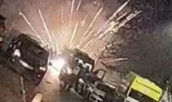 Teenager killed after fireworks ‘hurled down’ street by yobs in Bonfire Night carnage