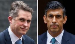 Gavin Williamson’s expletive-laden text messages ‘unacceptable’, Sunak says